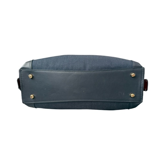 Coach Dalton 31 Horse and Carriage Jacquard Shoulder Bag - Blue Denim. LIKE NEW - Picture 7 of 13